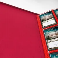 Gamegenic Zip-Up 18-Pocket Red Card Album