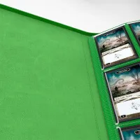Gamegenic Zip-Up 18-Pocket Green Card Album