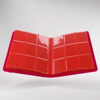 Gamegenic Prime 18-Pocket Red Card Album