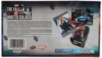Upper Deck The Falcon &amp; the Winter Soldier Hobby Box back side