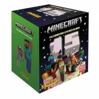 Minecraft 15th Anniversary sticker box