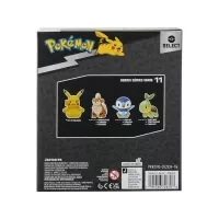 Set of Kanto vinyl Pokémon figures - back side of the package