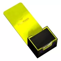 Card box with hinged lid