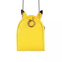 Pokémon Pikachu micro backpack with chain - back