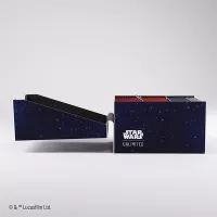 Multifunctional card box Star Wars: Unlimited - Card Back Blue - hinged lid
