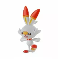 Pokémon Clip and Go Quick Ball - Scorbunny figure