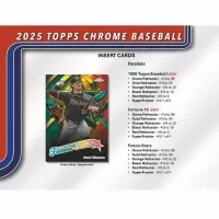 2025 Topps Chrome Baseball Mega Box