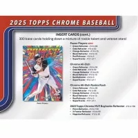 2025 Topps Chrome Baseball Hobby Jumbo Box