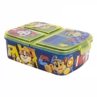 Snack box Paw patrol - three-chamber