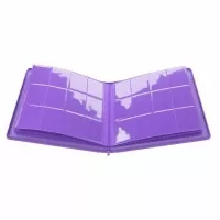 Gamegenic Zip-Up 24-Pocket Purple Card Album