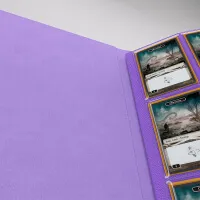 Gamegenic Prime 18-Pocket Purple Card Album