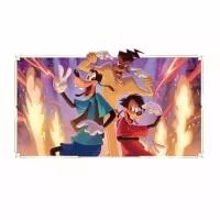 Card Covers Lorcana: Fabled - Goofy, Max, Powerline (65 pcs)