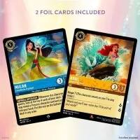 Disney Lorcana TCG: Fabled - Starter Deck - Ariel and Mulan (Amber and Sapphire)