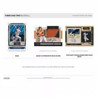 2025 Panini Three and Two Baseball Hobby Box - collectible cards