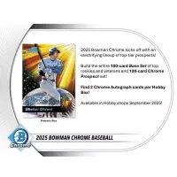 2025 Topps Bowman Chrome Baseball Hobby Box