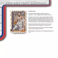 2025-2026 NBA Cards Topps Basketball Mega Box