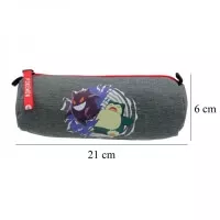 Pokémon pencil case - cylinder - Battle Gengar vs Snorlax