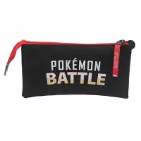 Pokémon pencil case with three pockets - Battle Collection Pikachu vs Mewtoo