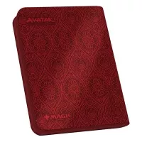 Card Binder Ultimate Guard Zipfolio 160 Xenoskin Magic: The Gathering - Avatar - Red Mana