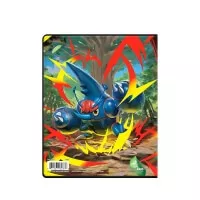 Back of Pokémon album Phantasmal Flames 