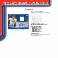 2025 Topps Baseball Blaster Box Update Series - Collector Cards