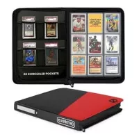 Evoretro Shield+ Topload Cards Binder 9-Pocket - Black/Red (216 cards)