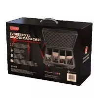 Carrying and storage case for graded 140 cards Black XL