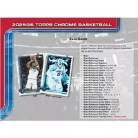 2025-2026 NBA Cards Topps Chrome Basketball 
