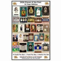 2026 Pieces of the Past 10 Year Edition Hobby Box