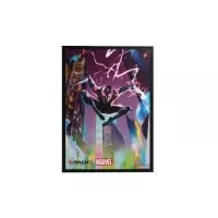 Card sleeves Gamegenic - MTG Marvel's SpiderMan Premium Art Sleeves - Spider-Man Miles Morales (105 pcs)