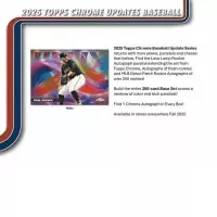 2025 Topps Chrome Update Series Baseball 