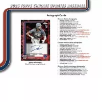 2025 Topps Chrome Update Series Baseball 