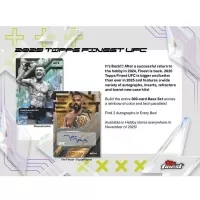 2025 Topps UFC Finest Hobby Box - MMA Collectible Cards