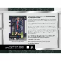 2024-2025 Topps UEFA Club Competition Museum Collection Soccer Hobby Box