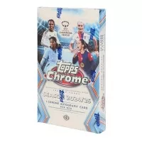 Collectible Soccer Cards 2024-25 Topps Chrome UEFA Women's Champions League - Hobby Box
