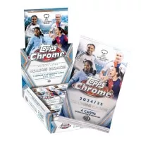 Football Cards 2024-25 Topps Chrome UEFA Women's Champions League - Hobby Pack
