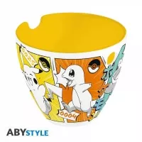 Ceramic ramen bowl with chopsticks - Pokémon Starters