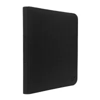 UP Card Album - Patchcraft Zippered 9-Pocket PRO-Binder - Black