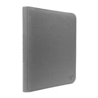 UP Card Album - Patchcraft Zippered 9-Pocket PRO-Binder - Gray