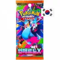 Booster pack pokémon cards inferno x korean