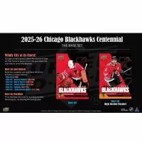 2025-26 Upper Deck Chicago Blackhawks Centennial Hobby Box