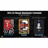 2025-26 Upper Deck Chicago Blackhawks Centennial Hobby Box