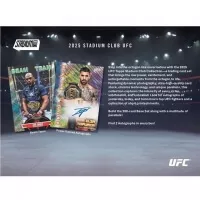 2025 Topps Stadium Club Chrome UFC Mega Box - MMA Collectible Cards