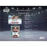 2025 Topps Stadium Club Chrome UFC Mega Box - MMA Collectible Cards
