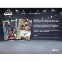 2025 Topps Stadium Club Chrome UFC Blaster Box - MMA Collectible Cards