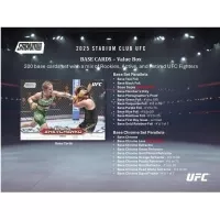 2025 Topps Stadium Club Chrome UFC Blaster Box - MMA Collectible Cards