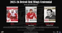 2025-26 Upper Deck Detroit Red Wings Centennial Hobby Box, Hockey cards2