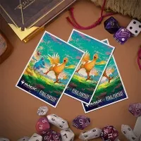Magic: the Gathering APEX Final Fantasy Chocobo Card Sleeves - 105 pcs