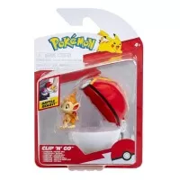 Pokémon Toy Clip and Go Repeat Ball - Chimchar Figure