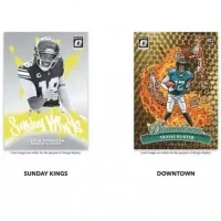 NFL Cards Donruss Optic Mega Box 25 Blue Hyper Parallels